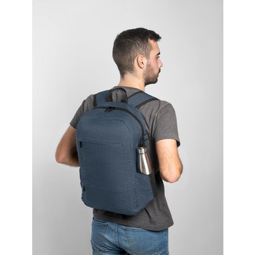 blue BUSINESS. Mochila para portátil 100% rPET 300D