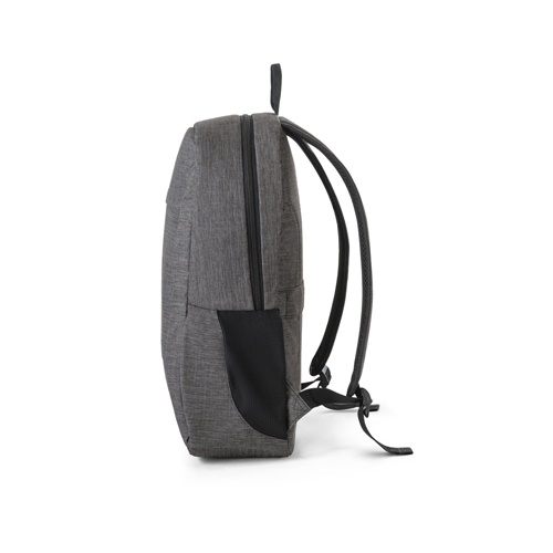 gris oscuro BUSINESS. Mochila para portátil 100% rPET 300D