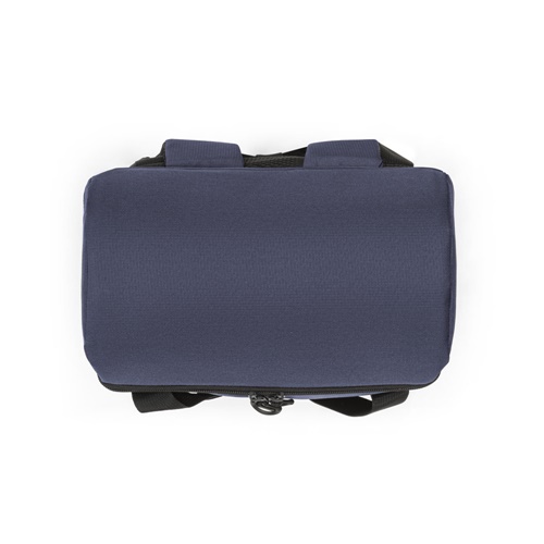 blue ROMA L. Mochila térmica acolchada en poliéster reciclado 600D ripstop 16 L