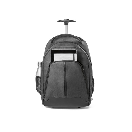 gris oscuro EINDHOVEN. Mochila trolley para portátil 15.6\'\' en 600D