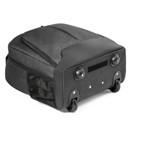 gris oscuro EINDHOVEN. Mochila trolley para portátil 15.6\'\' en 600D