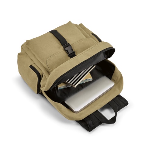 marrón claro ADVENTURE. Mochila para portátil de 15.6\'\'