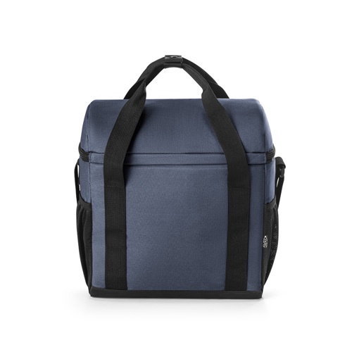 blue ROMA M. Bolsa térmica acolchada en poliéster reciclado 600D ripstop 11 L