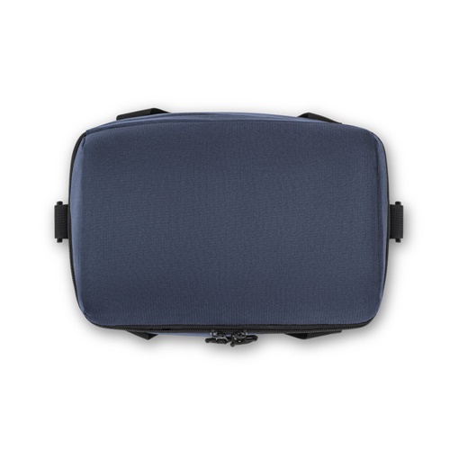 blue ROMA M. Bolsa térmica acolchada en poliéster reciclado 600D ripstop 11 L