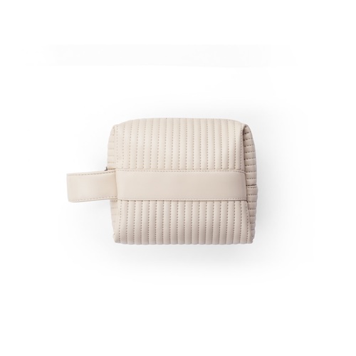 beige GILI. Bolso de mano de PU (21% PU reciclado y 30% poliéster reciclado)
