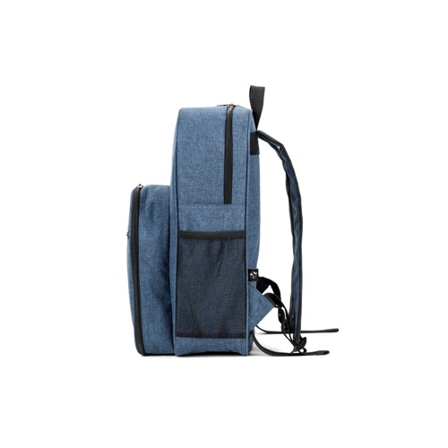 blue WHITSUNDAY. Mochila nevera para pícnic de poliéster reciclado de alta densidad 600D