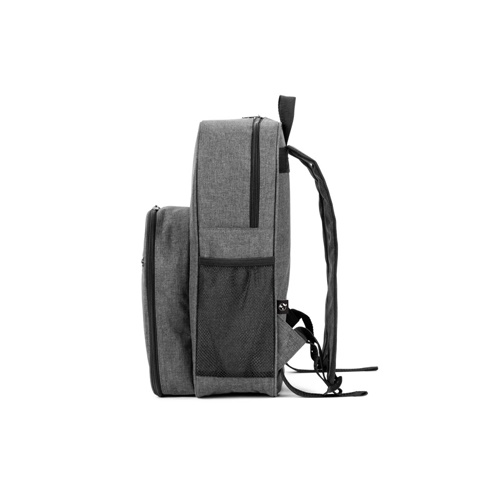 gris oscuro WHITSUNDAY. Mochila nevera para pícnic de poliéster reciclado de alta densidad 600D