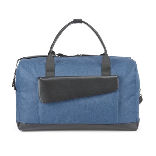 azul Motion Bag. Bolsa de viaje en sarga de poliéster 600D y PU