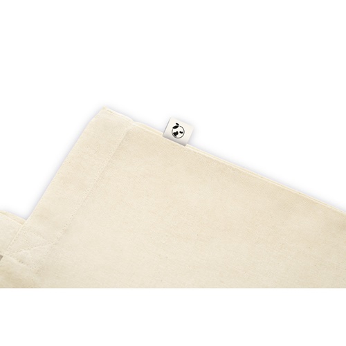 natural claro LEON. Bolsa 100% algodón orgánico (140 g/m²)