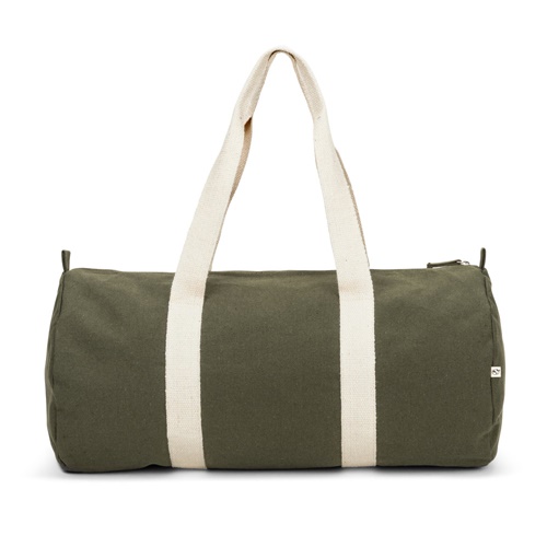 SAINT SPORT. Bolsa de deporte de algodón reciclado y poliéster reciclado (380 g/m²)