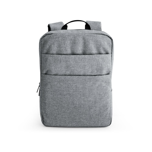 gris claro GRAPHS BPACK. Mochila para ordenador portátil fabricada en poliéster 600D de alta densidad 15'6