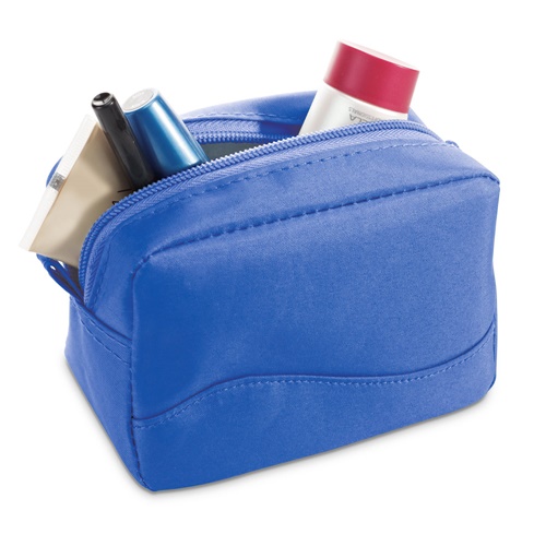 azul royal MARIE. Bolsa multiusos de microfibra
