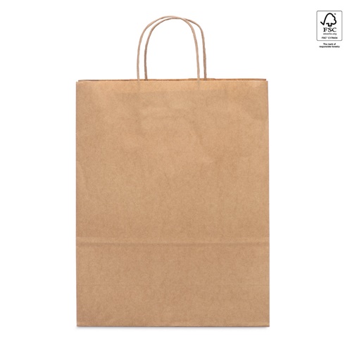 natural ELLEN. Bolsa de papel kraft (115 g/m²)