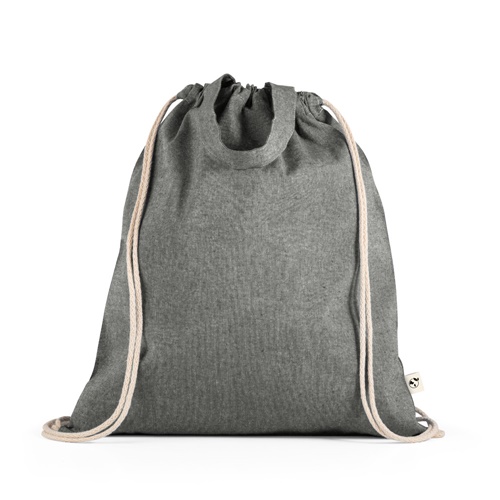 RISSANI. Mochila con algodón reciclado (70%) y poliéster (30% rPET) (140 g/m²)
