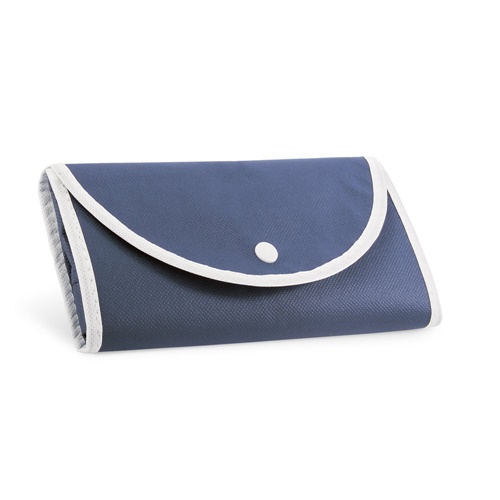 azul ARLON. Bolsa plegable non-woven (80 g/m²)