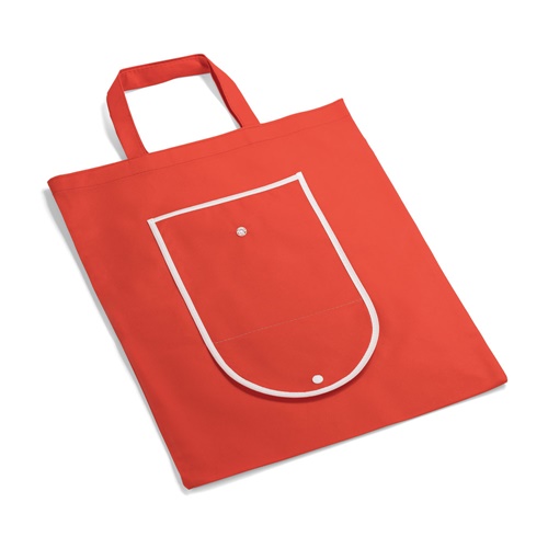red ARLON. Bolsa plegable non-woven (80 g/m²)