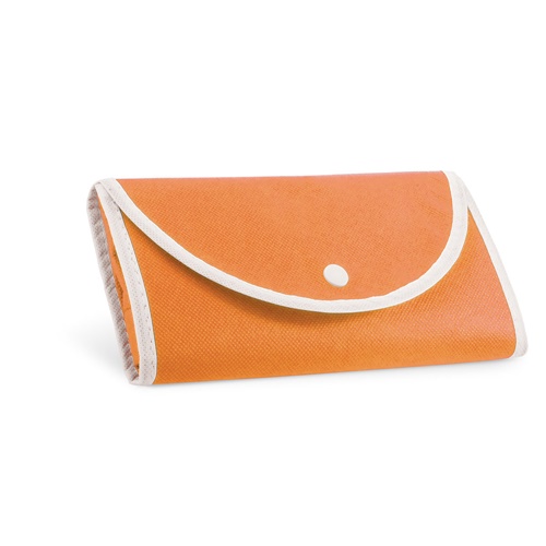 naranja ARLON. Bolsa plegable non-woven (80 g/m²)