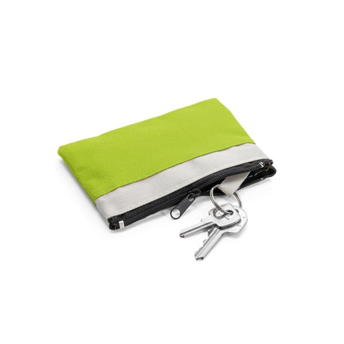 verde claro MILLER. Bolsa pequeña multiusos fabricada en poliéster 600D
