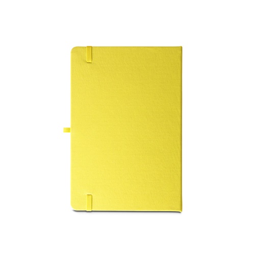 ANNE. Cuaderno A5 en poliéster reciclado (100% rPET) con páginas a rayas