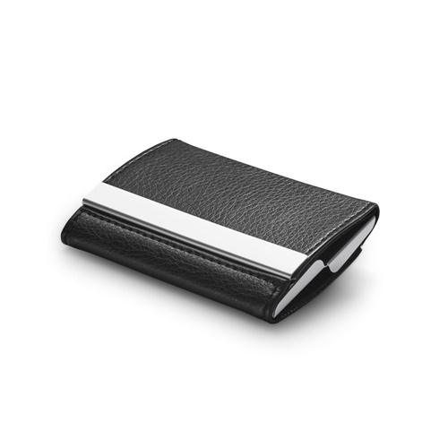 LONE. Tarjetero metálico doble