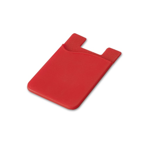 rojo SHELLEY. Porta tarjetas para smartphone