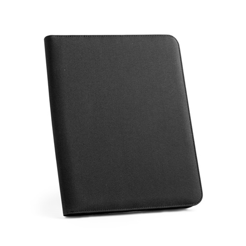EMERGE FOLDER II. CARPETA TAMAÑO A4 HECHA EN POLIÉSTER RECICLADO (100% RPET) 300D CON CREMALLERA