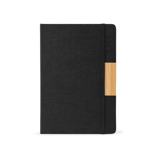 HOMERO. Conjunto compuesto por un bloc de notas A5 de tapa dura y un bolígrafo de bambú