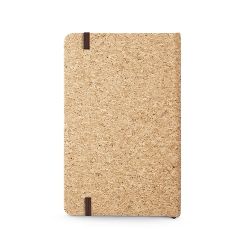 natural HAWKINS. Libreta de bolsillo de corcho con páginas lisas, en material certificado FSC™ y otros materiales controlados