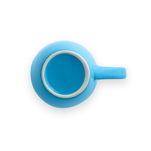 azul claro CINANDER. Taza de cerámica 370 mL