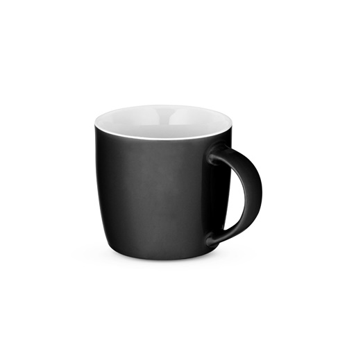 COMANDER. Taza de cerámica con acabado brillante, 370 ml