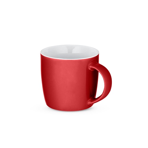 COMANDER. Taza de cerámica con acabado brillante, 370 ml