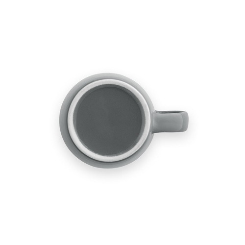 gray COMANDER. Taza de cerámica 370 mL