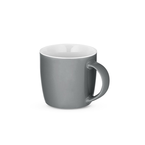 COMANDER. Taza de cerámica con acabado brillante, 370 ml