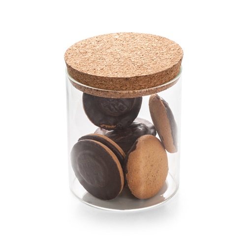 natural SPICE 700. Botella de vidrio de borosilicato con tapa de corcho 700ml