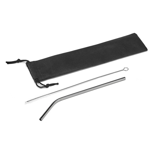 COCKTAIL. Pajita de acero inoxidable reutilizable