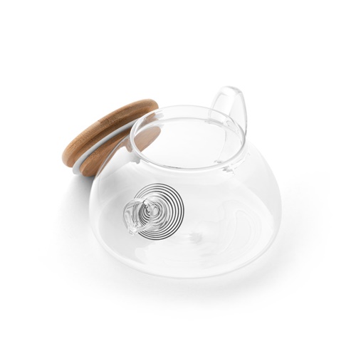 natural SNEAD. tetera de vidrio de borosilicato de 750ml
