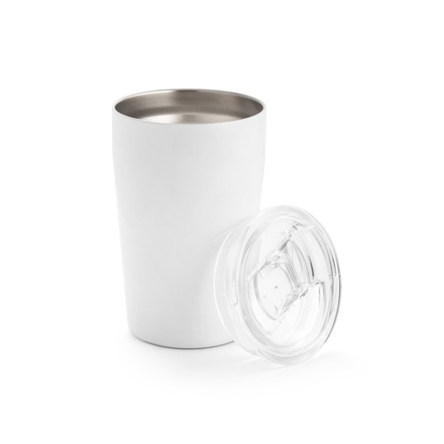 SLIDER. Vaso de viaje para sublimación de acero inoxidable 380 mL