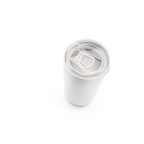 white SLIDER. Vaso de viaje de 380 mL