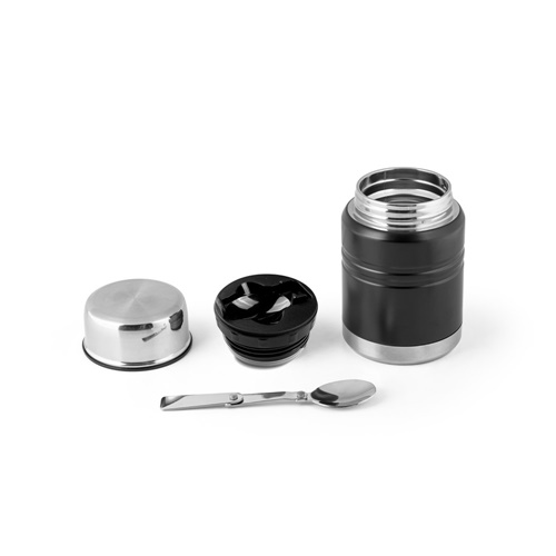 black GIMLET. Termo para alimentos de acero inoxidable de 550 mL