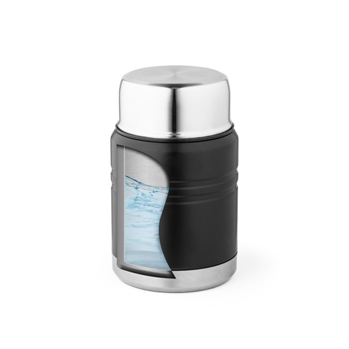 black GIMLET. Termo para alimentos de acero inoxidable de 550 mL