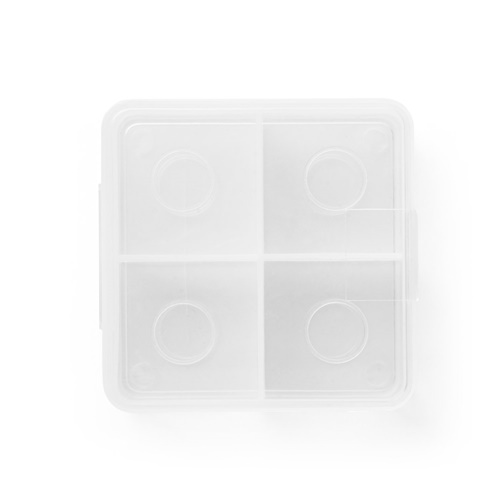 cromado GLACIER. Juego de cubos de acero