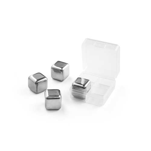 cromado GLACIER. Juego de cubos de acero