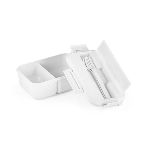 white PYRUS. Fiambrer. Caja hermética de PP de 1000 mL