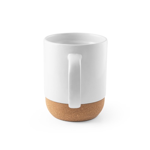 white RORY SUB. Taza de cerámica con revestimiento para sublimación 390 mL