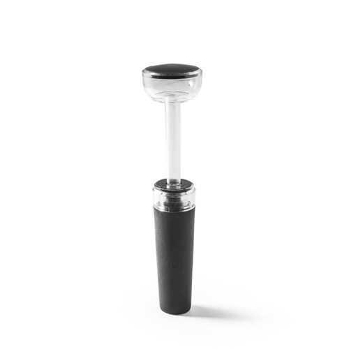 negro VIOGNIER. Tapón de vino con bomba de vacío