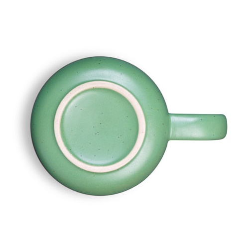 verde claro COFFEE CONSTELLATION. Taza de café de cerámica 75 mL