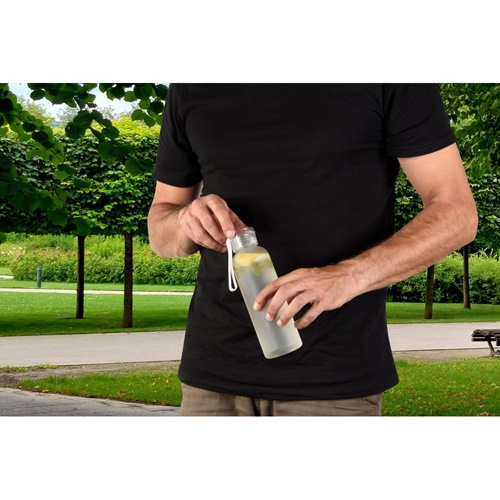 RIO rPET. Botella de PET reciclado (100% rPET) con acabado mate 600 ml