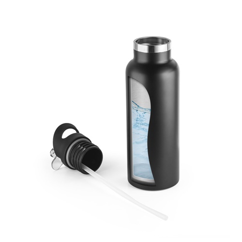 black NORTON. Botella de acero inoxidable 570 mL