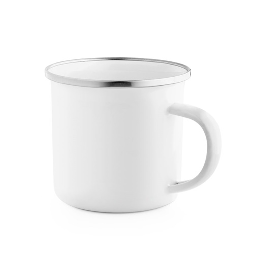 GOTZE SUB. Taza esmaltada para sublimación 350 mL