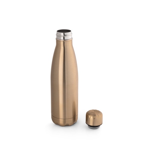 SHOW METALLIC. Botella de acero inoxidable con acabado metalizado mate 510 mL